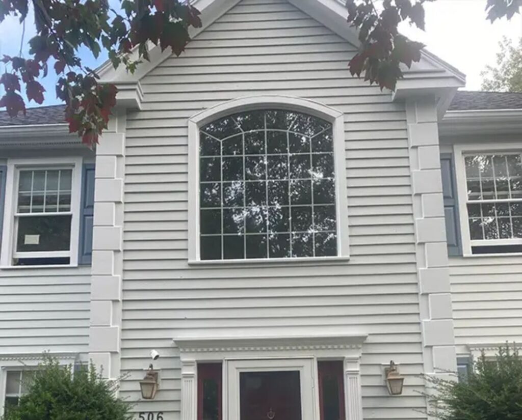 Finished home in Holden, MA featuring Professional Painting by Lucena Painting with balanced color tones and clean edges