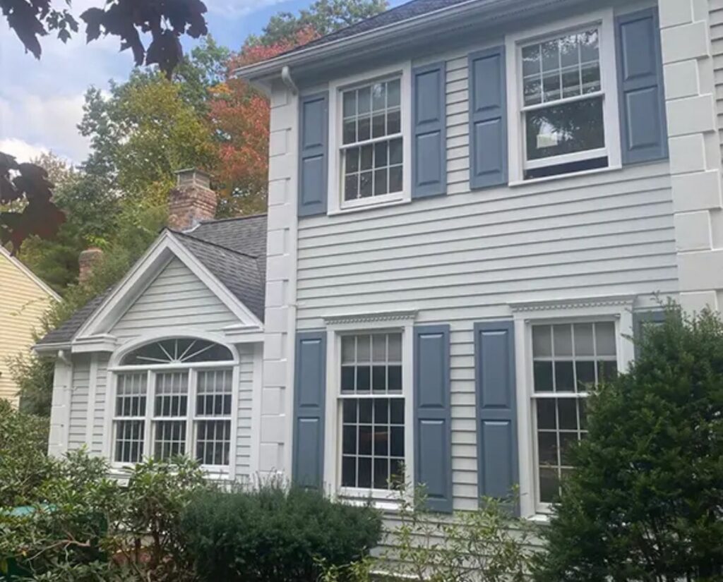 Completed home exterior reflecting Professional Painting in Worcester County, MA by Lucena Painting, Professional Painting Near Me